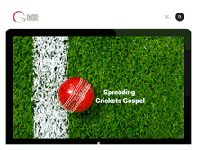 Tablet Screenshot of globalcricketschool.com